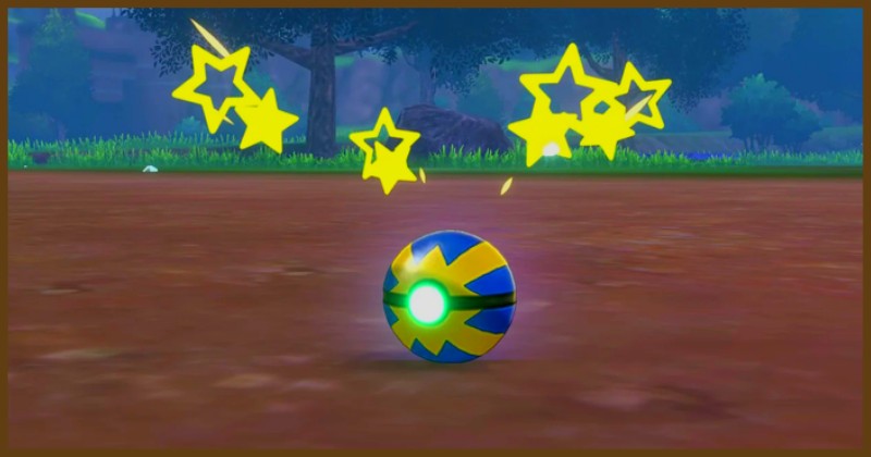 Loading up on Quick Balls for Pokemon Sword and Shield Pokedex 
